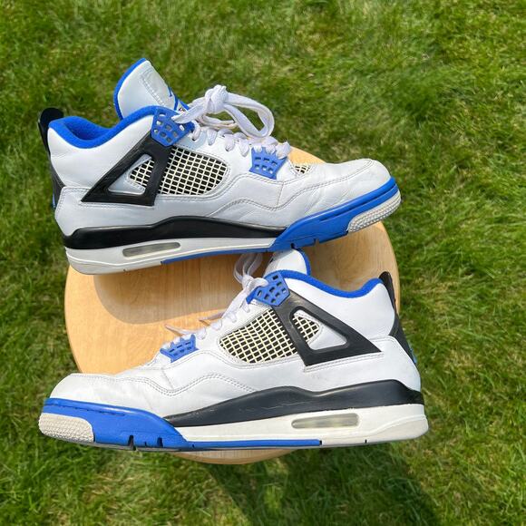 Nike Air Jordan 4 Retro Motorsports Men\'s Shoes - Size 10 - Ships Now main image 7